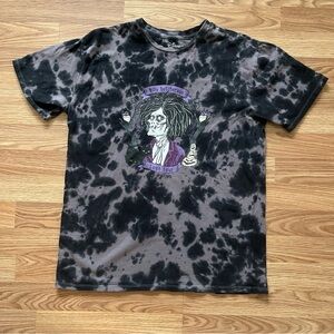 Hocus Pocus Billy Butcherson Woman’s Tie-Dye TShirt Disney Size Small